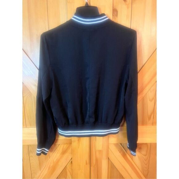 Living Doll Los Angeles Womens Zip Up Jacket Size Small Floral (4159) - Picture 4 of 5